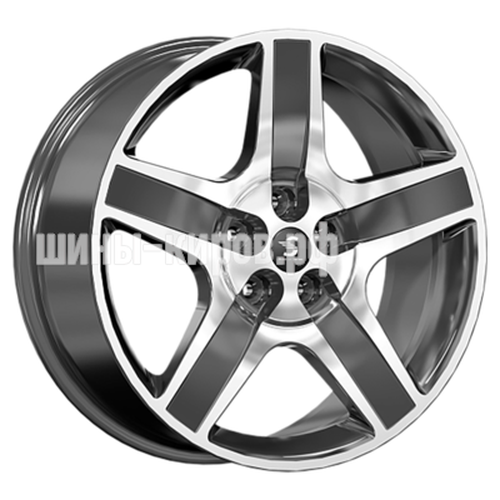 КР008 (Voyah Dream) Diamond Black Gris 8,5x20/5x120 ET41,5 D66,1