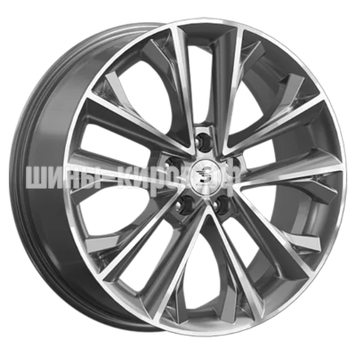 КР012 (Atlas Pro) Diamond Gloss Graphite 7x18/5x114,3 ET45 D60,1