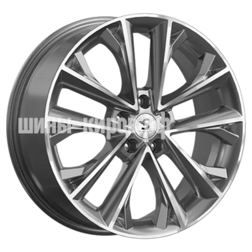 КР012 (Coolray) Diamond Gloss Graphite 7x18/5x114,3 ET53 D54,1