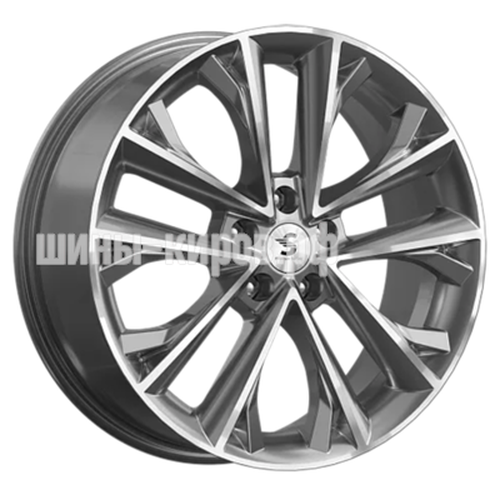 КР012 (Karoq/Taos) Diamond Gloss Graphite 7x18/5x112 ET45 D57,1