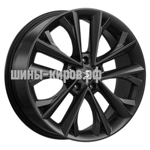 КР012 (Outlander) Fury black 7x18/5x114,3 ET38 D67,1