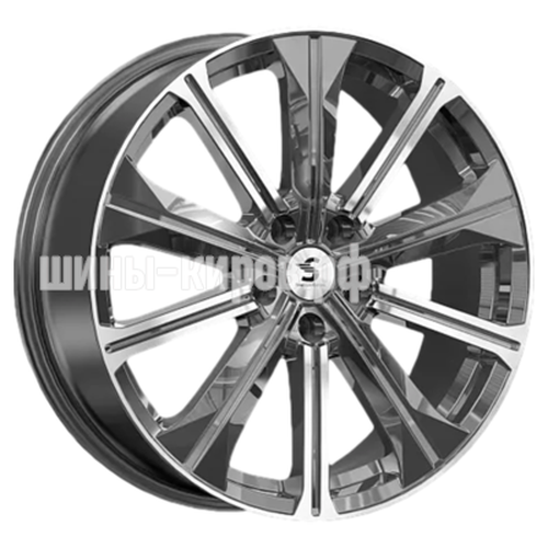 КР013 (Tiguan) Diamond Gloss Graphite 7x19/5x112 ET43 D57,1