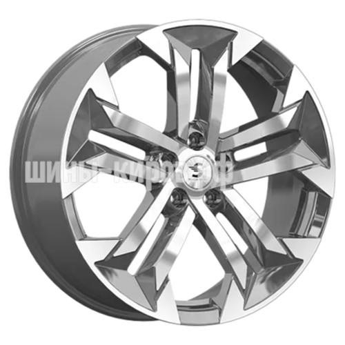 КР015 (Geely Tugella) Diamond Gloss Graphite 7,5x19/5x108 ET46 D63,35