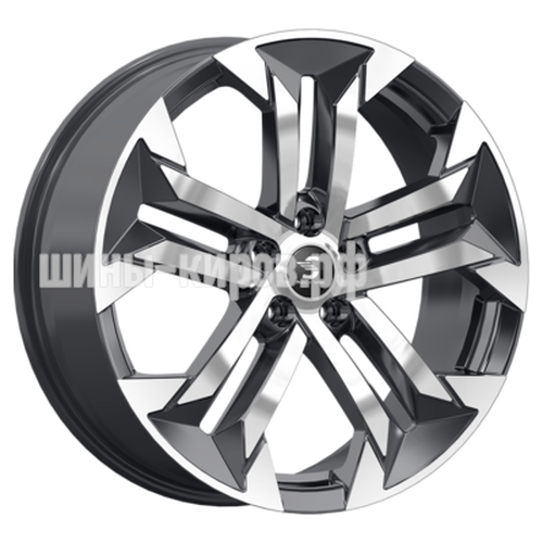 КР015 (Haval F7/F7x) Diamond Black Gris 7,5x19/5x114,3 ET40 D64,1