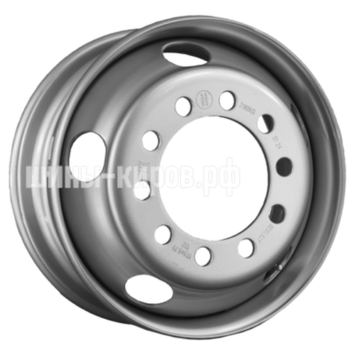10/225/176/132 Silver 6,75x17,5/10x225 ET132 D176 (5176774) (9,5 мм) Китай, прицеп 2 180 кг