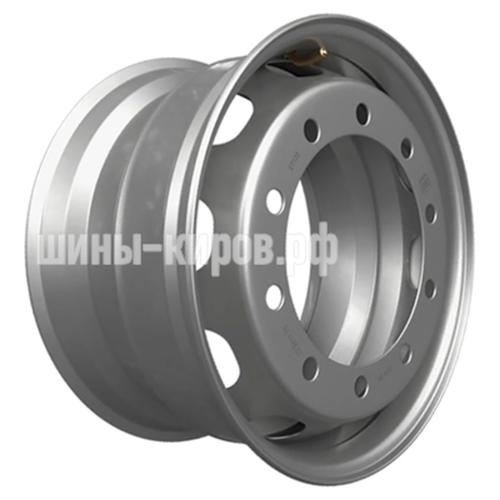 10/335/281/135 Silver 11,75x22,5/10x335 ET135 D281 (8221106) (15,5 мм) Китай, руль 5 000 кг усил.