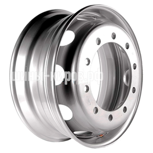 10/335/281/169 Silver 8,25x22,5/10x335 ET169 D281 (G228204) (15,5 мм) Китай, Европеец 3 750 кг с вент. (усил.)
